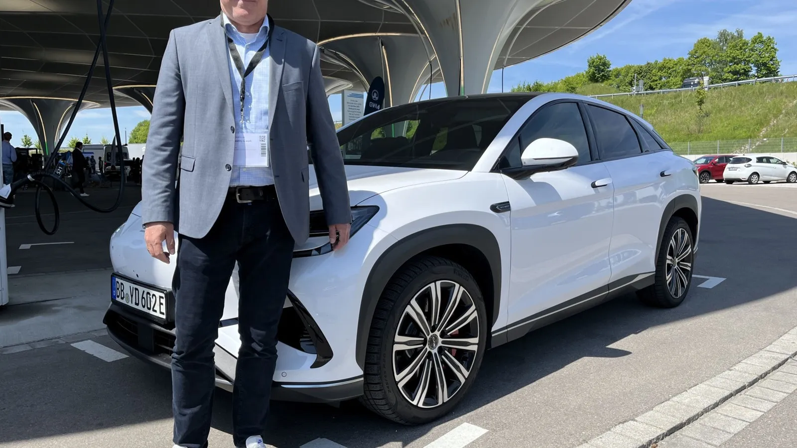 Thomas Hillus, BYD Germany GmbH: „Großes Interesse an unseren E-Autos.“